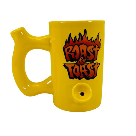 Roast and Toast - Yellow Mug  Graffitti (82439)