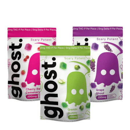 Ghost - Reaper Delta 9 - THC-P Gummies - 200mg - 20 Gummies Per Pack Ghost - Reaper Delta 9 - THC-P Gummies - 200mg - 20 Gummies Per Pack