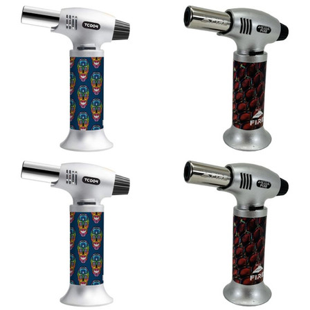 Mega Fire - Torch New Black Blue -TC004 - Price Per Piece