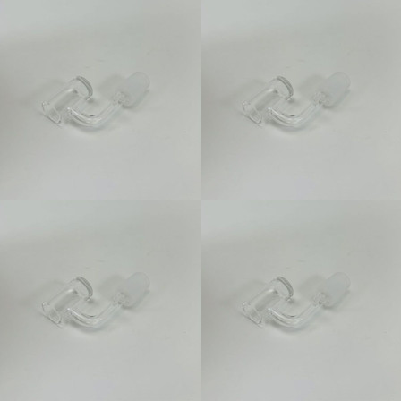 Quartz Banger With E-nail - 90 Degree Angle With Male Joint - 5 Counts Per Pack