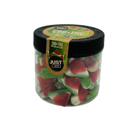 Just CBD - Gummies CBD and THC - 1000mg - Watermelon Slices Just CBD - Gummies CBD and THC - 1000mg - Watermelon Slices