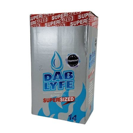 Dab Lyfe - Butane 14x Diamond - 840ml - 6 Packs Per Box - 6 Counts Per Box Case Dab Lyfe - Butane 14x Diamond - 840ml - 6 Packs Per Box - 6 Counts Per Box Case