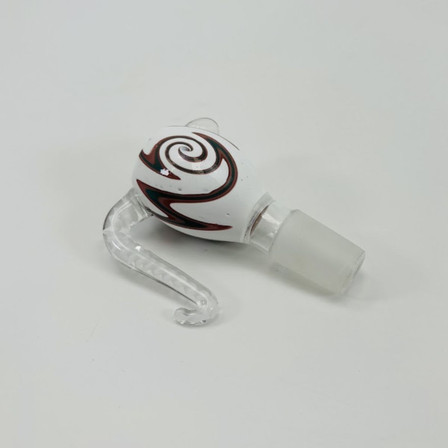 Male Bowl Wigwag With Horn - 18mm - 3 Pieces Per Pack