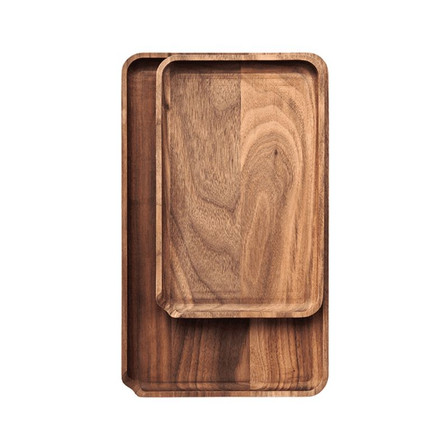 Marley Natural - Rolling Tray Wood Large - 12 Inches X 7 Inches - With Scrapper Marley Natural - Rolling Tray Wood Large - 12 Inches X 7 Inches - With Scrapper