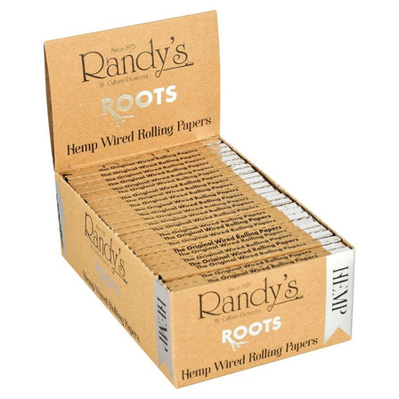 Randy's Roots - Paper - 77mm - 25 Counts Per Box Randy's Roots - Paper - 77mm - 25 Counts Per Box