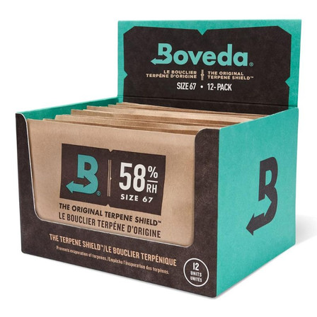 Boveda - 58 Percent - Humidity Pack Large - 12 Counts Boveda - 58 Percent - Humidity Pack Large - 12 Counts