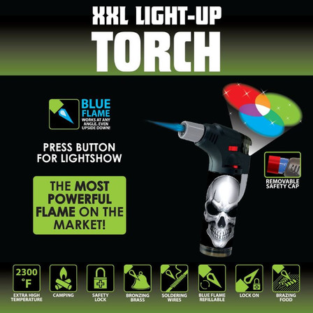 Smokezilla - XXL Light-up Torch - 12 Counts Per Display (23113) Smokezilla - XXL Light-up Torch - 12 Counts Per Display (23113)