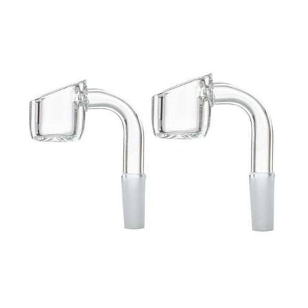  Quartz Banger - 90 Degree - Male Attachment For Vaporizer