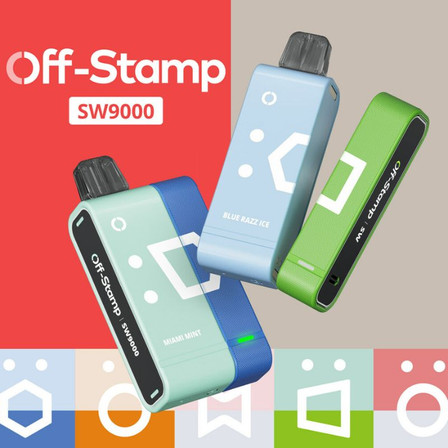 Off Stamp - SW9000 Kit - Disposable Pod With Device - 5 Counts Per Pack Off Stamp - SW9000 Kit - Disposable Pod With Device - 5 Counts Per Pack