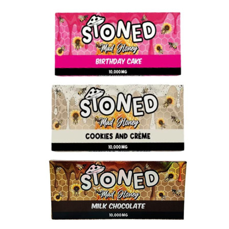 Stoned - Mad Honey - 10000mg - Chocolate Bar Stoned - Mad Honey - 10000mg - Chocolate Bar