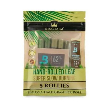 King Plam - Rollies Super Slow Burner - 5 Pieces Per Pack King Plam - Rollies Super Slow Burner - 5 Pieces Per Pack