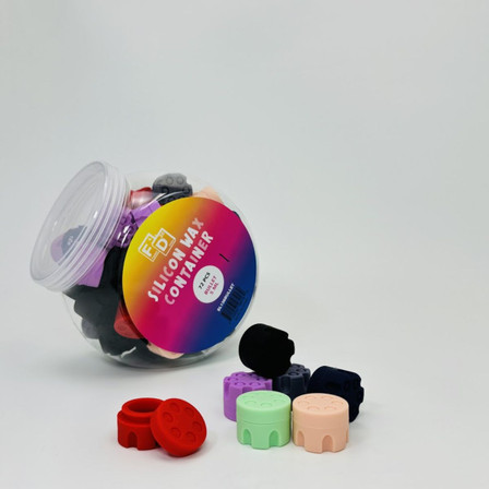 Silicon Wax Container Bullet - 5ml - 72 Counts Per Jar - SL136Bullet Silicon Wax Container Bullet - 5ml - 72 Counts Per Jar - SL136Bullet