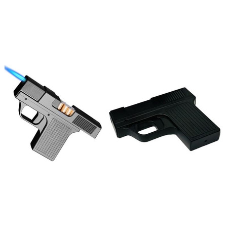 Focus - Gun Cigarette Case Lighter Without Gas