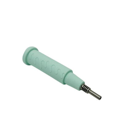 Nectar Collector - Drip Barrel Silicone With Metal Tip - 10mm (SL5025) Nectar Collector - Drip Barrel Silicone With Metal Tip - 10mm (SL5025)
