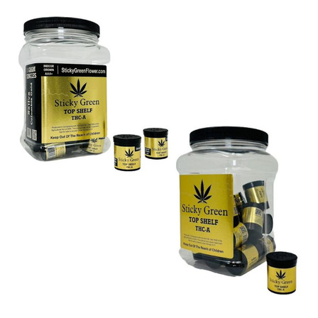 Sticky Green - Top Shelf THC-A Flower Jar Sticky Green - Top Shelf THC-A Flower Jar