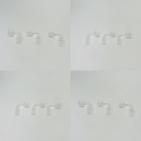 Quartz Banger - Slant-Top With Diamond Knot - Male 90 Degree - 5 Pieces Per Pack Quartz Banger - Slant-Top With Diamond Knot - Male 90 Degree - 5 Pieces Per Pack