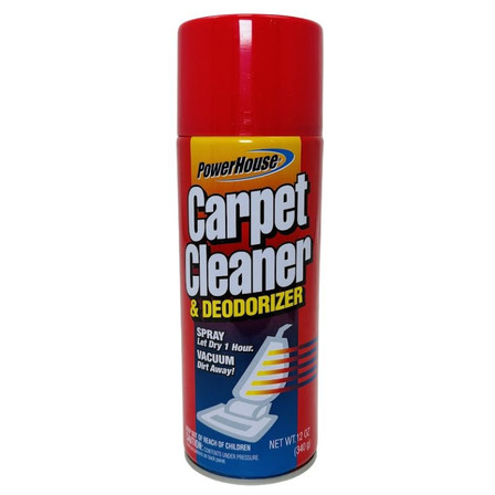 Powerhouse Carpet Cleaner and Deodorizer Spray - Safe Can 