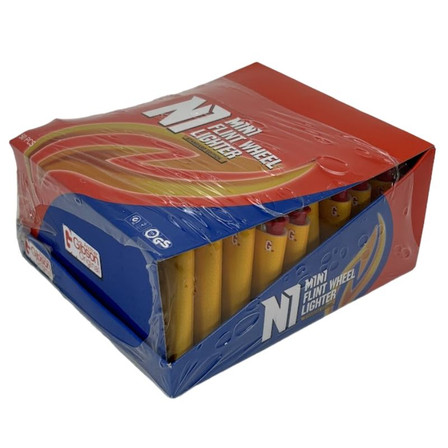 Gibson - Mini N1 Flint Wheel Lighter - 50 Counts Per Display Gibson - Mini N1 Flint Wheel Lighter - 50 Counts Per Display