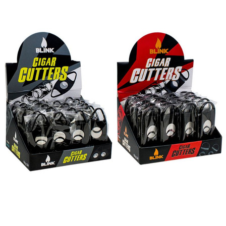 Blink - Plastic Black Cigar Cutter - 24 Counts Per Display Blink - Plastic Black Cigar Cutter - 24 Counts Per Display