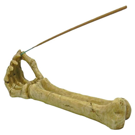 Incense Burner - Skeleton Arm (2372) - Price Per Piece Incense Burner - Skeleton Arm (2372) - Price Per Piece