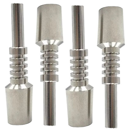 Nectar Collector - Titanium Tip Male - 19mm - 5 Pieces Per Pack Nectar Collector - Titanium Tip Male - 19mm - 5 Pieces Per Pack