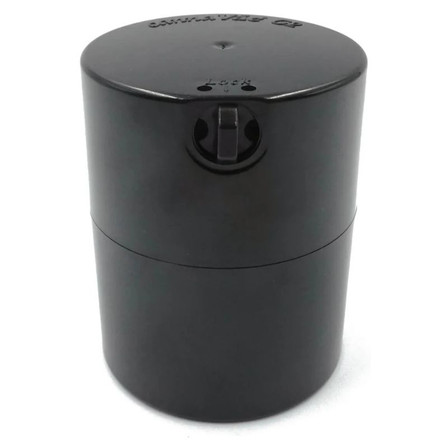 Canna - Vaclok Container - 25 Grams - 0.29L - Black Cap-Black Body Canna - Vaclok Container - 25 Grams - 0.29L - Black Cap-Black Body