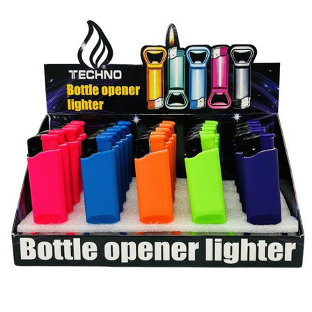 Techno Torch - Bottle Opener Lighter Mix Color Techno Torch - Bottle Opener Lighter Mix Color