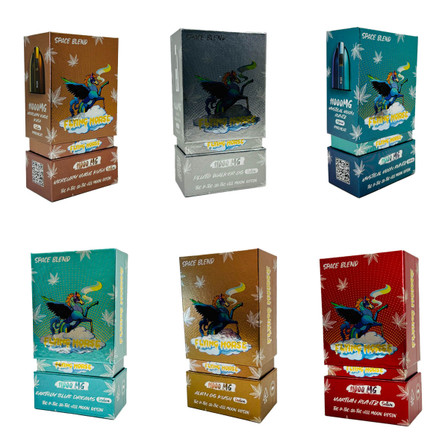 Flying Horse Space Blend Disposable - THC-P + THC-JA + THC-VIII Moon Resin - 11 Grams Flying Horse Space Blend Disposable - THC-P + THC-JA + THC-VIII Moon Resin - 11 Grams