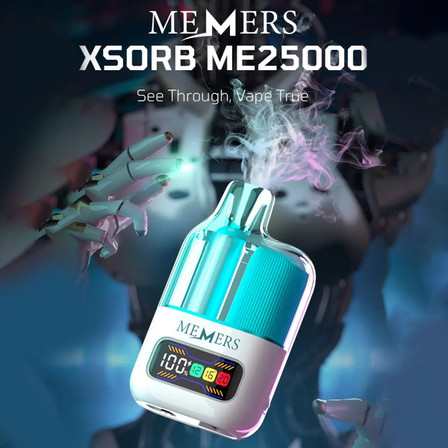 Memers XSORB - 25000 Puffs Disposable - 5 Counts Per Pack Memers XSORB - 25000 Puffs Disposable - 5 Counts Per Pack