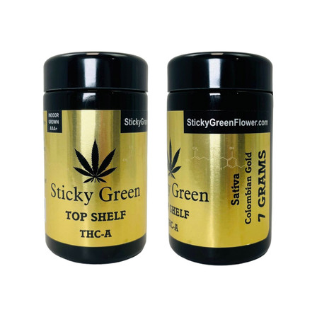 Sticky Green Top Shelf THC-A Flower - 7 Grams Sticky Green Top Shelf THC-A Flower - 7 Grams