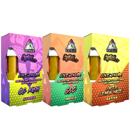 Extrax Adios MF Live Sugar Delta 9+Thc-A+Thc-P Cartridge - 2 Gram Extrax Adios MF Live Sugar Delta 9+Thc-A+Thc-P Cartridge - 2 Gram