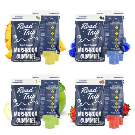 Road Trip Desert Stardust Mushroom Gummies - 8 Counts Per Pack Road Trip Desert Stardust Mushroom Gummies - 8 Counts Per Pack