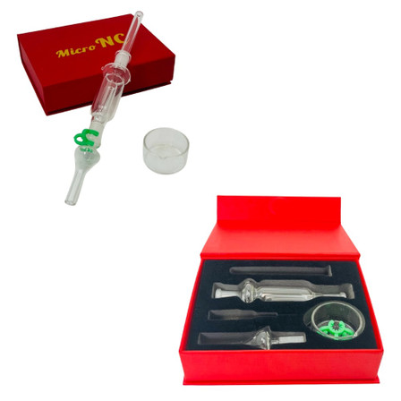 Quartz & Tiatinum Nail Nectar Collector - 10mm - Red Box - PCNC10RD Quartz & Tiatinum Nail Nectar Collector - 10mm - Red Box - PCNC10RD