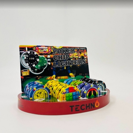 Techno Bitcoin Lighter - Assorted Colours - 20 Counts Per Box Techno Bitcoin Lighter - Assorted Colours - 20 Counts Per Box