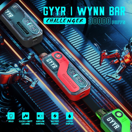 GYYR Wynn Bar 30000 Puffs Disposable - 5 Counts Per Pack GYYR Wynn Bar 30000 Puffs Disposable - 5 Counts Per Pack