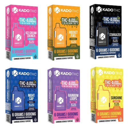 Kadothc Diamond+Resin Delta 8+Thc-A+Thc-P Disposable - 6 Grams Kadothc Diamond+Resin Delta 8+Thc-A+Thc-P Disposable - 6 Grams