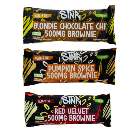 STNR Delta 9 Brownie Blondie - 500 mg STNR Delta 9 Brownie Blondie - 500 mg