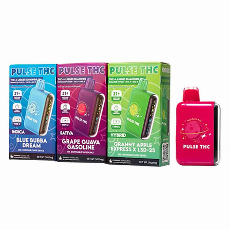 Pulse Thc Liquid Diamonds Delta 9 - Thc-A - Thc-P - Hhc-p - 5000mg Disposable Pulse Thc Liquid Diamonds Delta 9 - Thc-A - Thc-P - Hhc-p - 5000mg Disposable