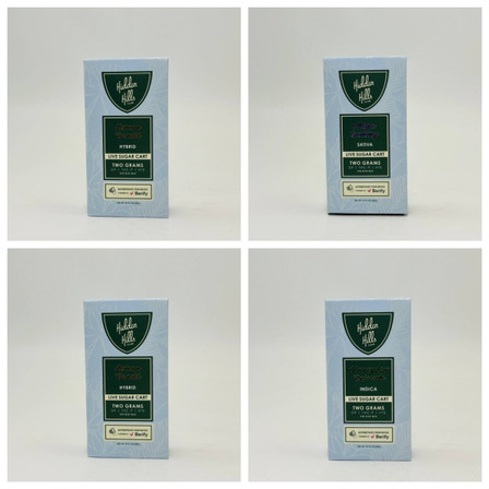 Hidden Hills Live Sugar Delta 9+Thc-P+HTE Cartridge - 2 Grams Hidden Hills Live Sugar Delta 9+Thc-P+HTE Cartridge - 2 Grams
