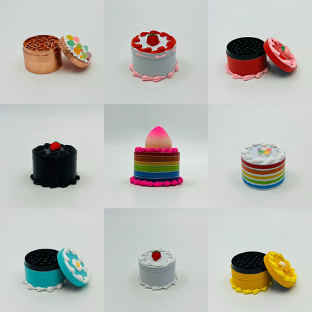 Fake Cake Grinder - 63 mm - 4 Parts Fake Cake Grinder - 63 mm - 4 Parts