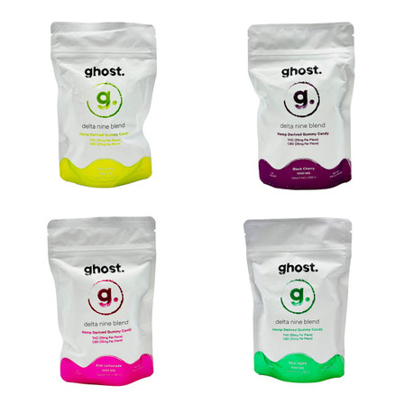 Ghost Delta 9 + CBD Gummies - 1000 mg - 20 Counts Per Pack Ghost Delta 9 + CBD Gummies - 1000 mg - 20 Counts Per Pack