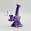 Waterpipe Mini 5 Inches - Color Mystic Marble - Wpfc45-purple color