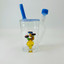 Cup Mug Waterpipe With Mushroos Perc - 7 Inch - RH-283 - WPAG327
