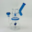 UFO Waterpipe with Dual Perc - 9 Inch - RH-306