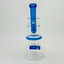 UFO Waterpipe with Dual Perc - 9 Inch - RH-306