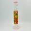 Sense Glass Straight Waterpipe with Water Beads - 15 Inch - WP-2801
