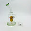 Helios Glass Waterpipe With Duck Shower Perc - 7 Inch - Assorted - WPTG226
