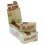 Raw Organic Hemp Single Wide Rolling Papers 25 pack per box