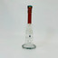 Honey Comb Waterpipe With Ice Catcher - 12 Inch - WPLG229-AMBER