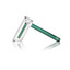 Grav Mini Hammer Bubbler 3" Bb25.0 To Bb25.17-JADE GREEN